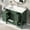 Green, variant on Harper & Bright Designs 36" Bathroom Vanity with Sink Combo, Bathroom Cabinet with Ceramic Top and 3 Storage Drawers, Grey
