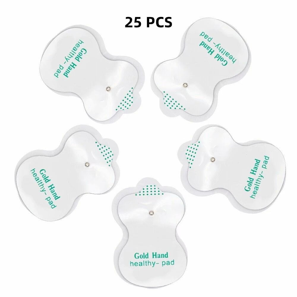 25PCS Electrodes Pads Reusable TENS Unit Pads for Pain Management, Back Pain and Rehabilitation, Non-irritating