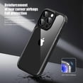 thumbnail image 4 of Defense Armor Series for iPhone 16 Pro Max Case Anti-scratch TPU+PC Clear Back Shell - Grey, 4 of 5