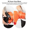 thumbnail image 4 of RV Drain Sewer Hose Elbow,  Easy Installation  RV Sewer Hose Elbow  for Yacht Sewer Hose, 4 of 7