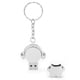 thumbnail image 3 of Disco U USB2.0, Memoria de Dibujos Animados Metal Regalo Computadora Kabel Arctis Coche Flash Drive Accesorios Moonlight Silver64GB, 3 of 7