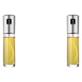 thumbnail image 4 of Botella pulverizadora de aceite de oliva Moyic 100ml atomizador de plata 2Conjunto, 4 of 6