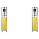 thumbnail image 1 of Kearding Botella de rociador de aceite de oliva de acero inoxidable para cocina segura, bomba de aceite, parrilla a prueba de fugas, rociador plata 2Conjunto, 1 of 6