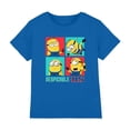 thumbnail image 1 of Despicable Me 4 Boys/Girls Minions Square T-Shirt, 1 of 5
