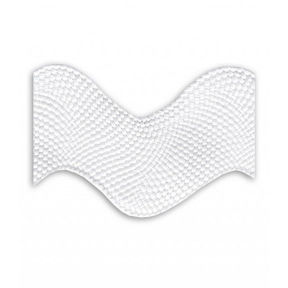 WHITE 1-1/8 INCH JUMBO RIC RAC