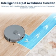 AIRROBO T25+ Robot Vacuum and Mop Cleaner - Self-Empty, 10000Pa Suction, Ultrasonic Carpet Detection