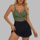 thumbnail image 1 of Traje de baño de una pieza para mujer, traje de baño de bikini de malla con tirantes sin espalda de color liso para mujer, traje de baño de moda playera para mujer, trajes de baño de una pieza para mu, 1 of 9