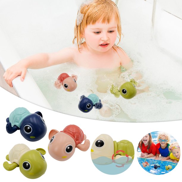 Juegos En Baño Xihbxyly Tortuga Pequeña Nadadora para Niños