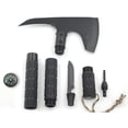 thumbnail image 5 of Snake Eye Tactical 17" 6 in 1 Multi-Tool Axe Portable Camping Hatchet Tomahawk - Complete Outdoor Survival Kit, 5 of 7