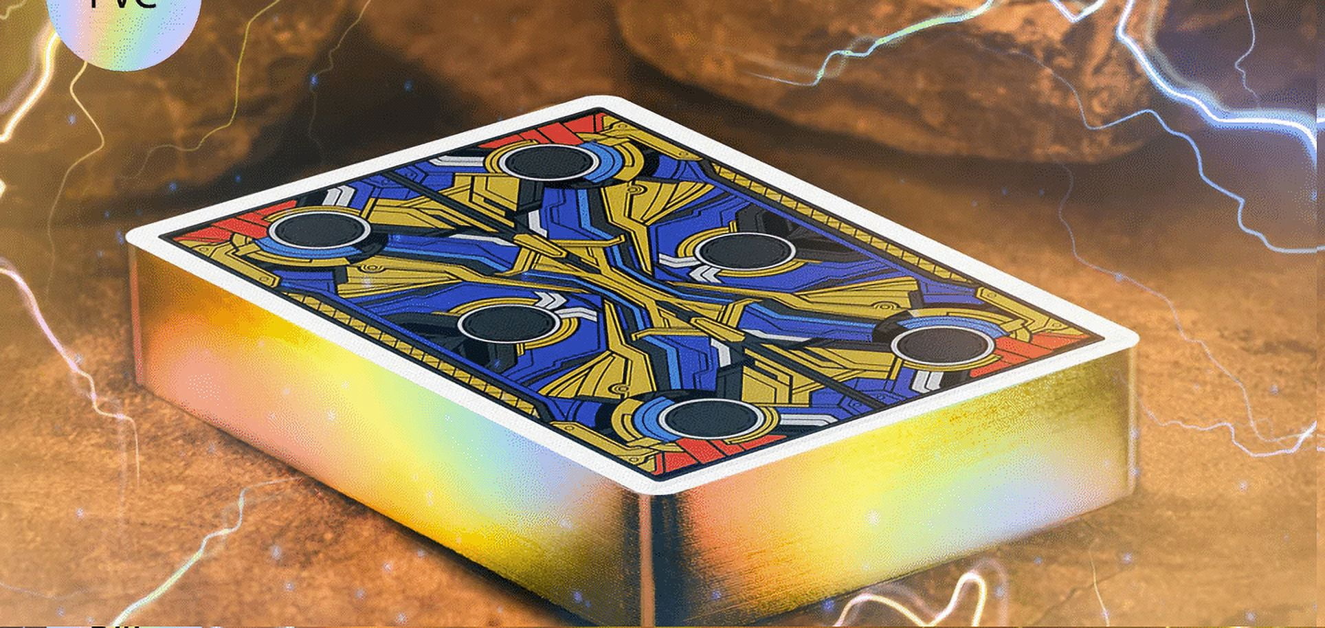 Thor: Love & Thunder (PVC Gold Gilded Edition) Playing Cards by Card Mafia
