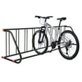 thumbnail image 1 of Heavy Duty Single Sided Grid Bike Rack - Commercial Steel Floor Cycle Parking Stand - Powder Coated, Freestanding Storage for 10 Bikes - Appropriate for Garage, Retail, School, Events, 1 of 6