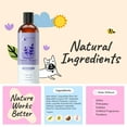 thumbnail image 7 of kin+kind  Oatmeal Natural Dog and Cat Shampoo - Gentle Oatmeal Clean for Sensitive Skin - Lavender Fragrance - 12 fl oz, 7 of 7
