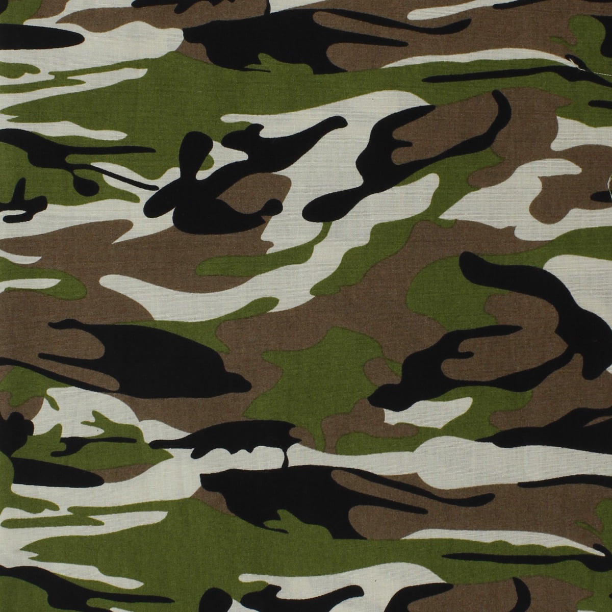 Army Camo Camouflage Cotton Quilt Fabric Fat Quarter Green Brown 18x29” Wide 