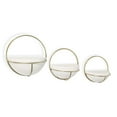 thumbnail image 1 of Gild Design House Octavia Metal Wall Planters, S3, 1 of 4