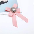 thumbnail image 3 of Pre-atado pajarita cinta broches cuello camisa corbata cuello corbata broche Pin boda fiesta pajarita para mujer chica WD.WDQZL Hogar, 3 of 5