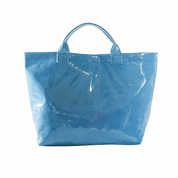 GASTROPOD Hand Bag,Pvc Material Handbags for Women,Exquisite Craftsmanship Ladies Handbags,Sky Blue