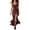 C1-Red1041, variant on SONXAHE Floral Print Maxi Dress For Women Ruffle Strap Smocked Bust Western Long Dress
