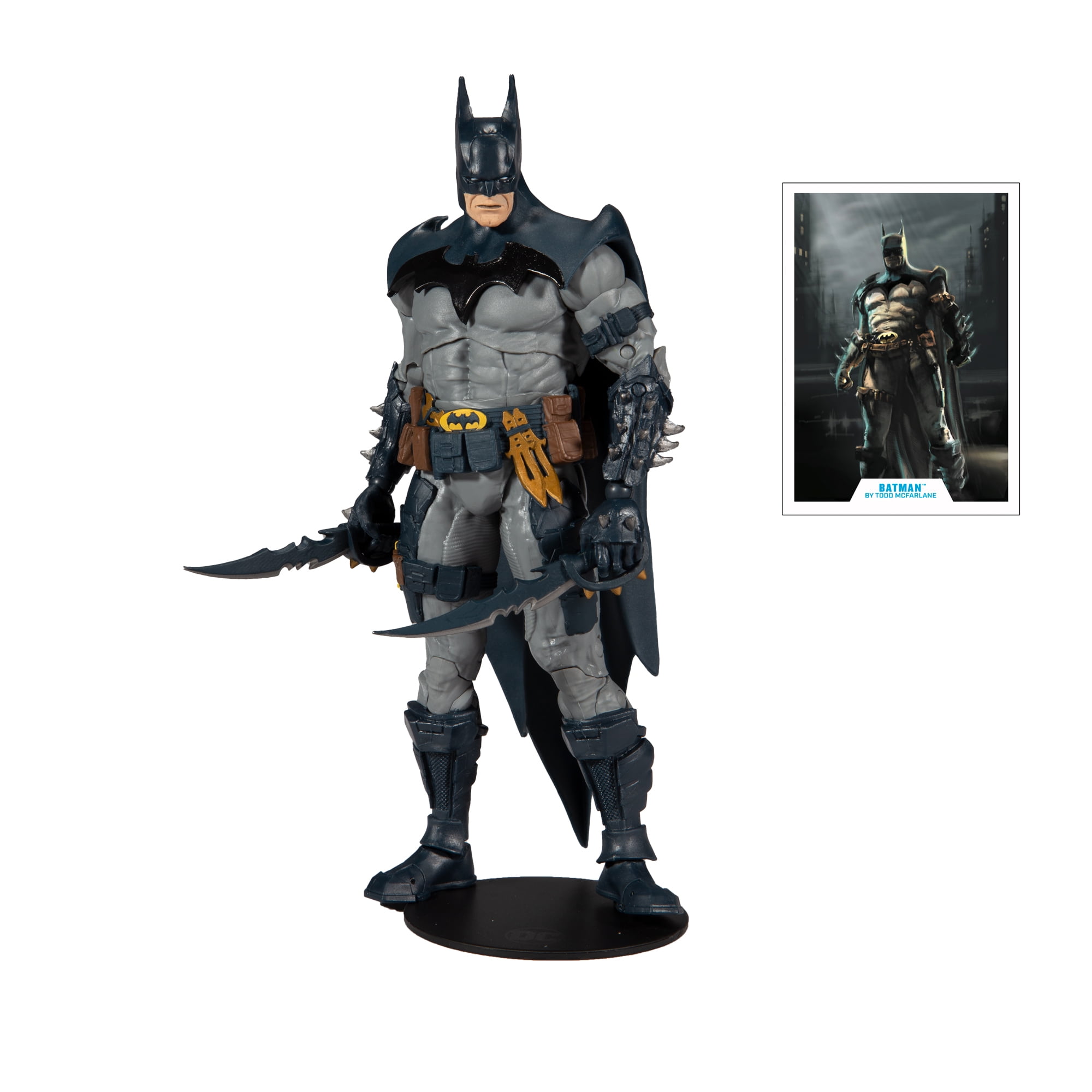 Details about   DC Todd McFarlane 7" Figure Batman Gold Label Series Walmart Exclusive 