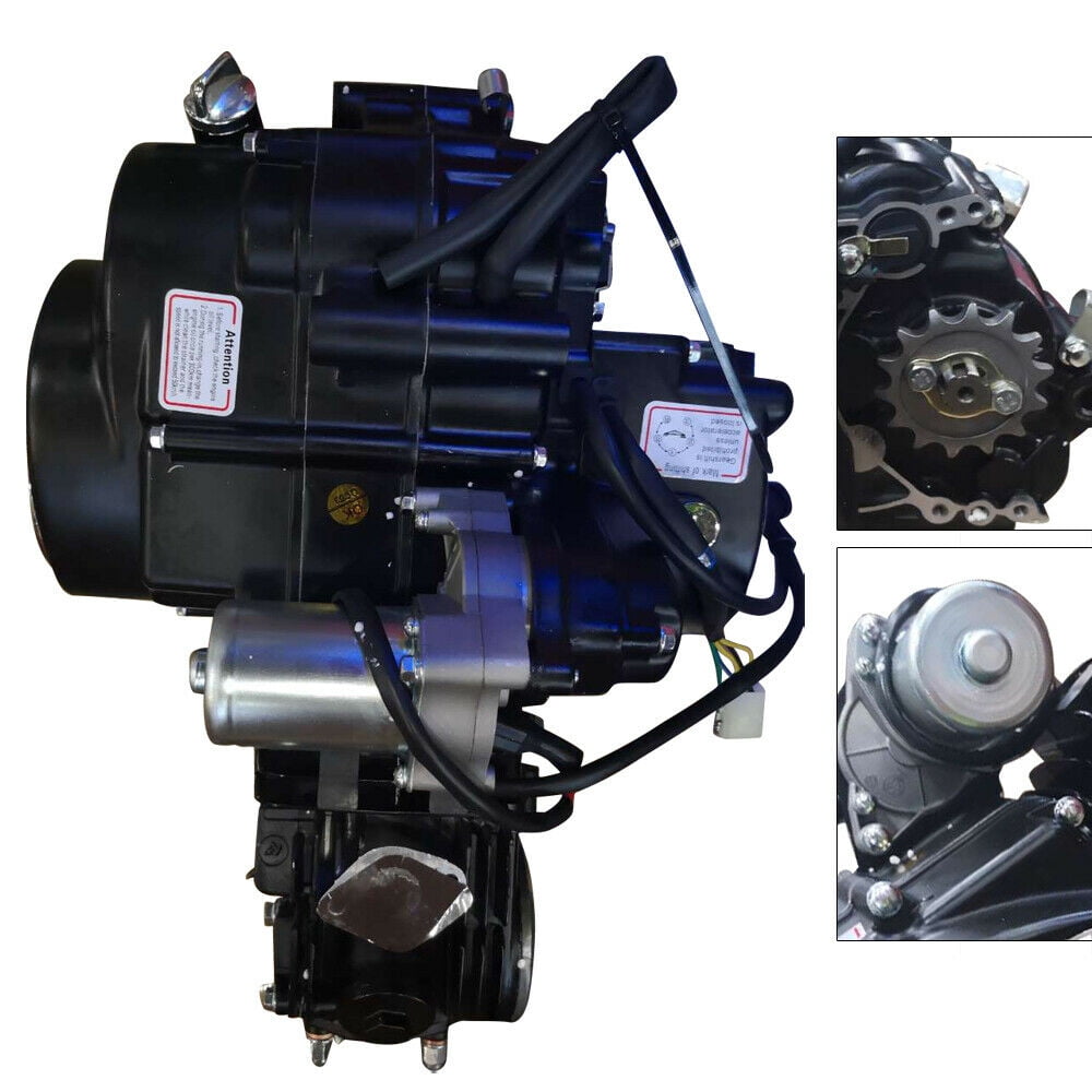 Buy 7.64HP 125cc 4 Stroke ATV Engine Motor Semi Auto with Reverse ...