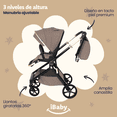thumbnail image 3 of Carriola Travel System Mango Reversible IBaby Victoria BLGD cafe, 3 of 9