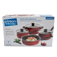 thumbnail image 2 of Bateria DE COCINA 7 PZS ROJO DE acero antiadherente MANGO BAQUELITA Casselman-R GIBSON, 2 of 2