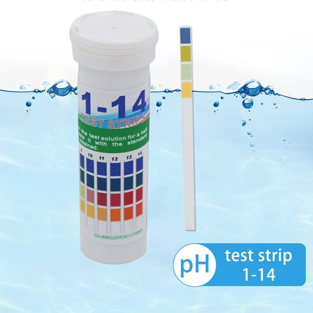 480 Pièces Bandelette pH, 1-14 Papier Bandelette Test pH, Bandelettes de  Test de valeur pH pour Urine, Salive, Eau Et CosméTiques,Test de sol :  : Commerce, Industrie et Science