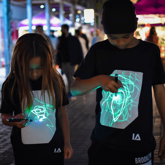 Illuminated Apparel Glow In The Dark T-Shirt Kids