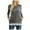 Dark Gray, variant on AOOCHASLIY Hoodies for Women Round-Neck Color Matching Pocket Recreational Long Sleev Tops