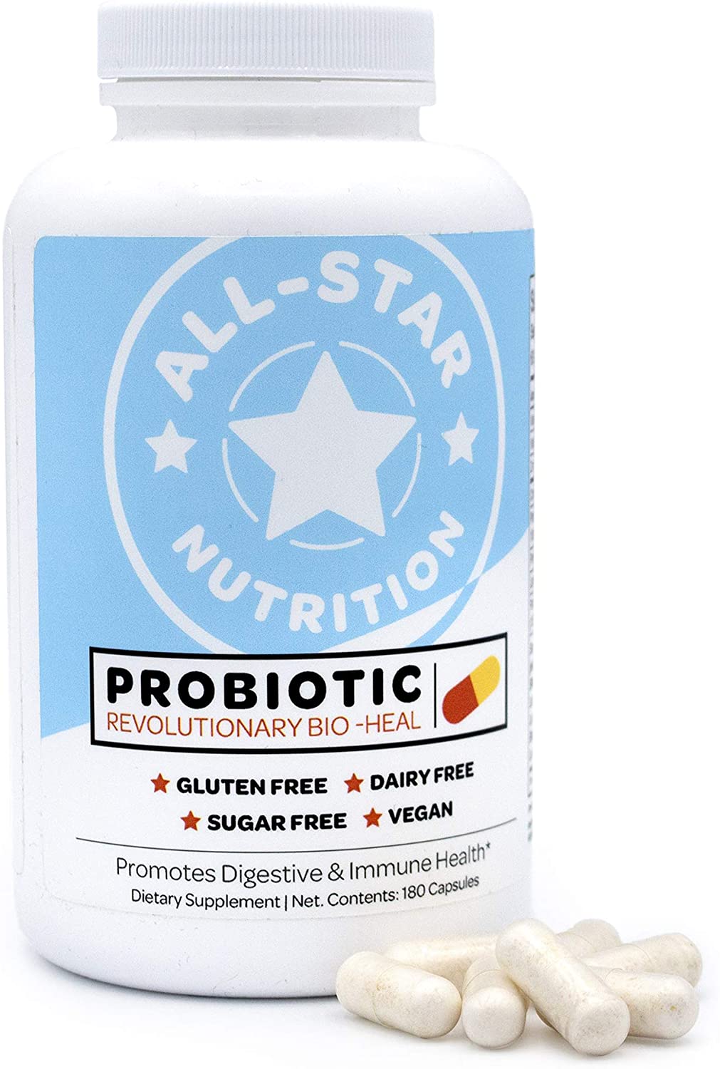 5in1 BioHeal® Probiotic Capsules for Kids, Men & Women Best