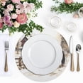 thumbnail image 4 of Ryvnso Horse Farmhouse Round Plate Mats Dining Table Placemat Set of 4 for Holiday Decoration, 4 of 7