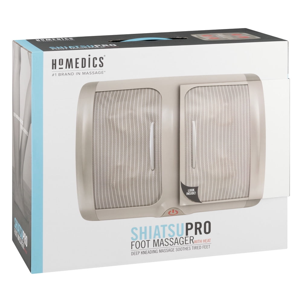 HoMedics Shiatsu Pro Foot Massager with Heat 31262054272 eBay