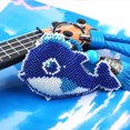 thumbnail image 3 of Kit Llavero Punto Cruz Con Cuentas Hechas A Mano Llaveros Bordados Mosaico para Bolso Mujer Artesanía Hecha, 3 of 9