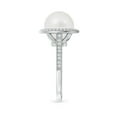 thumbnail image 3 of ANGARA South Sea Cultured Pearl Halo Ring with Milgrain in 14K White Gold for Women | June Birthstone, Birthday, Anniversary, Jewelry Gift for Women | Pearl Ring, 3 of 5