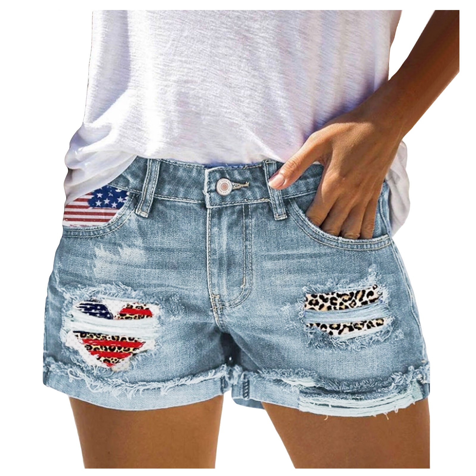 MIARHB Fashion Women's American Flag 