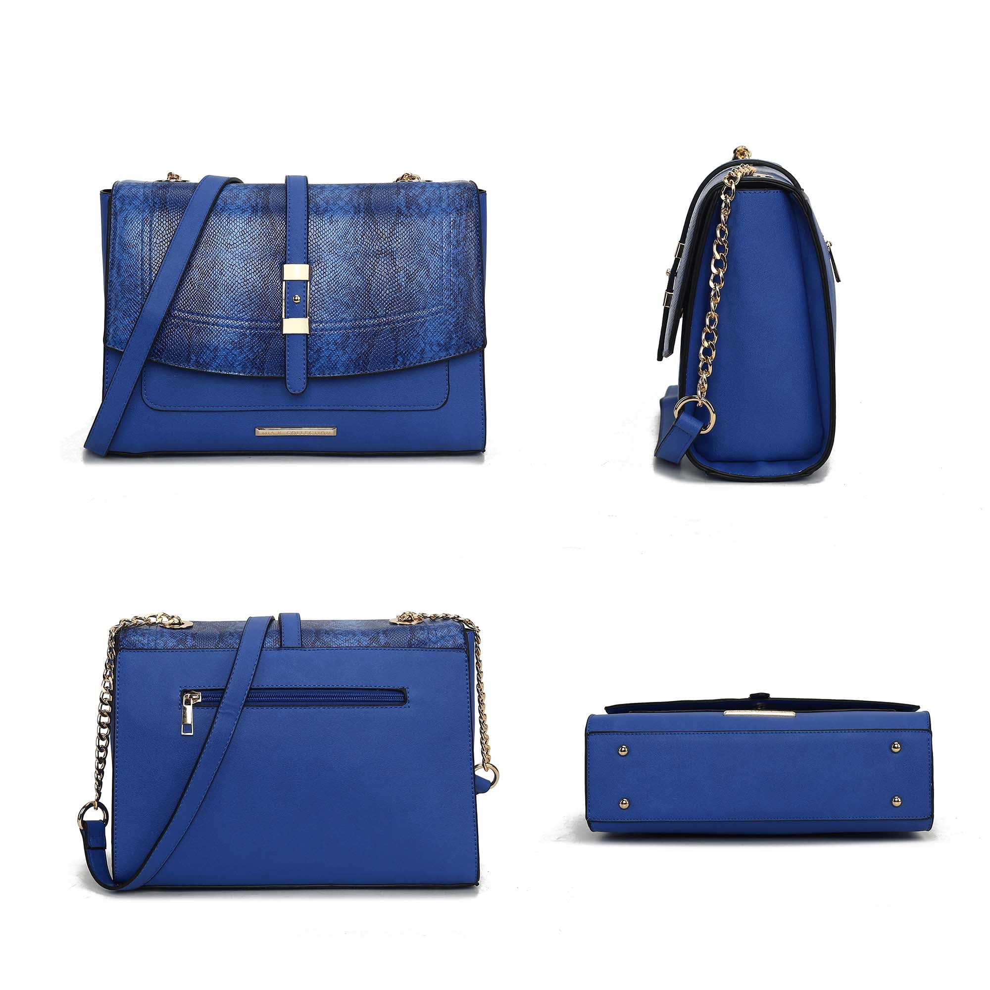 MKF Collection Melody Crossbody Bag Handbag Purse by Mia k.