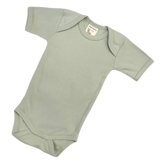Body / pijama de manga corta de algodón orgánico - Soft Sage 6-12m Healthy Body Head To Toe 800SAGE12M