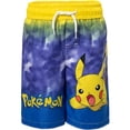 thumbnail image 2 of Pokemon Pikachu Little Boys Swim Trunks Bathing Suit Little Kid, 2 of 5