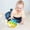 10Pack-QA563, variant on 10 Pack Can Be Boiled To Soothe Early hood Education Fitness Soft Rubber Animals Grip Balls Shaking Bells Toy