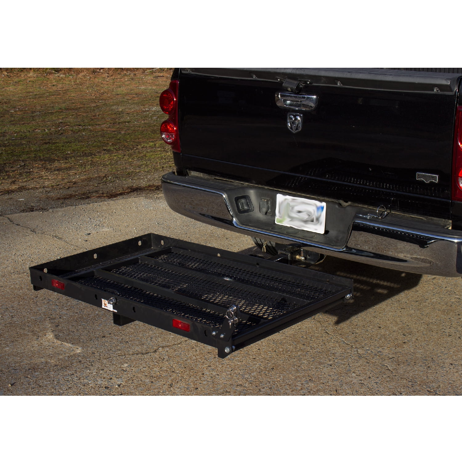 Titan Ramps Hitch Mounted Wheelchair Mobility Rack Ramp, Rated 400 LB