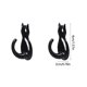 thumbnail image 3 of Lindos Ganchos Adhesivos con Forma de Cola de Gato para Colgar En La Pared. No Requiere Taladro. Adhesivo Resistente. Ideal para La Puerta de La Cocina, El Baño y El Armario., 3 of 6