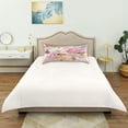 thumbnail image 6 of Haosy Satin Pillowcase for Hair and Skin Standard Cooling Silk Pillow Case with Envelope Closure Abstract Watercolor Flower 20"x26", 6 of 9