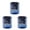 Blue, variant on Bobasndm 3 Pack 4 Inch Clear Planter Pots, Large African Violet Plastic Pots, Absorbent Pots for Indoor Plants, Herbs, African Violet, Ocean Spider Plant, Orchid Planter, Clear