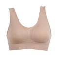 thumbnail image 4 of Yoga Pilates Sport Bras Breathable Underwear Size S-3XL Outdoor Women Seamless Solid Fitness Bra Tops, 4 of 5