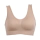 thumbnail image 4 of Yoga Pilates Sport Bras Breathable Underwear Size S-3XL Outdoor Women Seamless Solid Fitness Bra Tops, 4 of 5