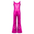 thumbnail image 3 of Doomiva Kids Modern Hip Hop Jazz Dance Bodysuit Full Sequins Jumpsuit Stage Performance Dancewear Hot Pink 8, 3 of 7