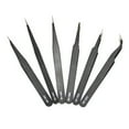 thumbnail image 5 of CPAN 1pc Watch repair tools stainless steel straight curved tweezer for watchmaker, 5 of 7