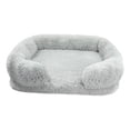 thumbnail image 2 of Cama para gatos Strade Fareast Limited con calentamiento automático suave Gris claro M, 2 of 8