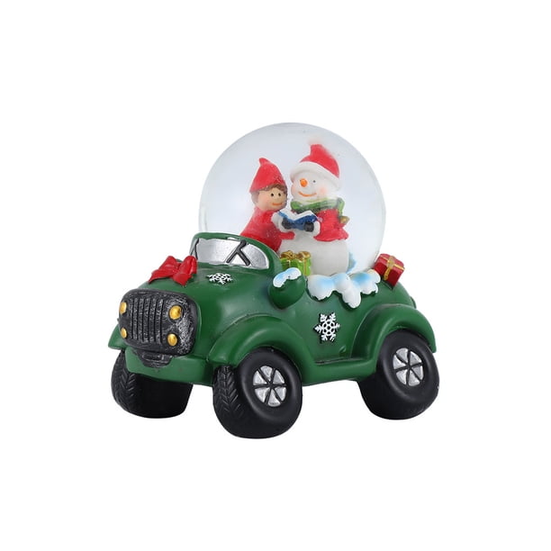 Wosthever Cristal Navidad bola de cristal decoración decorativa extraíble Adorable llamativo cafetería centro comercial decoración regalo Kits de decoración para fiestas Verde
