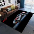 thumbnail image 1 of Alfombra grande de carreras de superdeportivo para sala de estar, piezas de automóviles, alfombra suave negra para dormitorio, baño, decoración del hogar120x160cm (47x62in)120x160cm (47x62in) zhangmengya unisex, 1 of 2