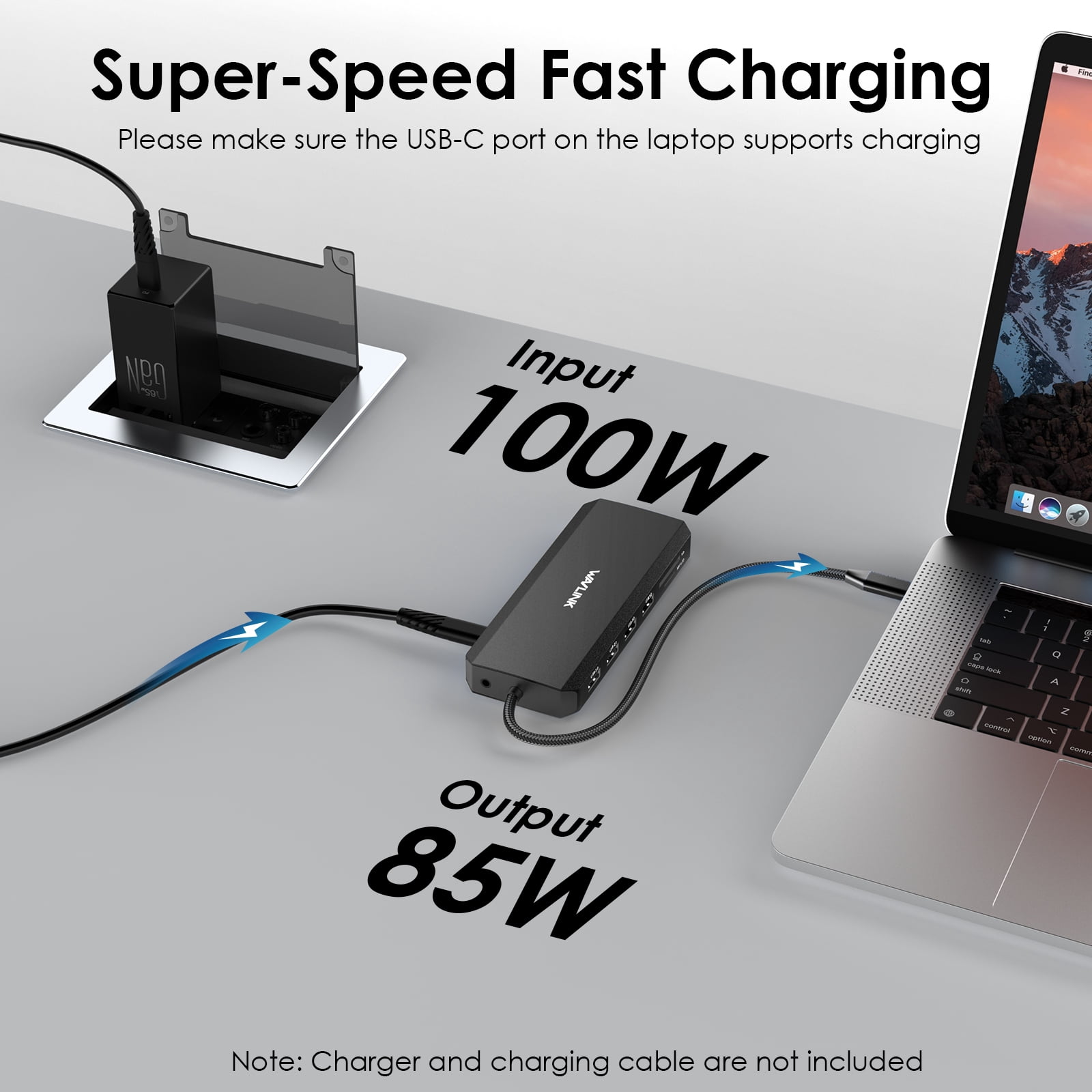 WAVLINK USB C Hub Triple Monitor, 12-in-1 Laptop Docking Station, Multiport Adapter with Dual 4K HDMI, 4K DP, 100W PD IN, 5Gbps USB3.0, USB2.0, RJ45, SD/TF Slots, Audio/Mic